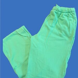 Skims Women's Neon Green Jogger Pants